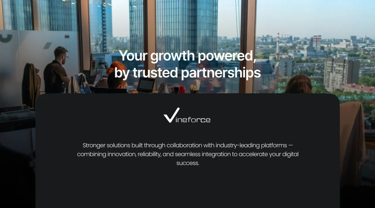 Business growth backed by trusted technology partnerships at Vineforce
