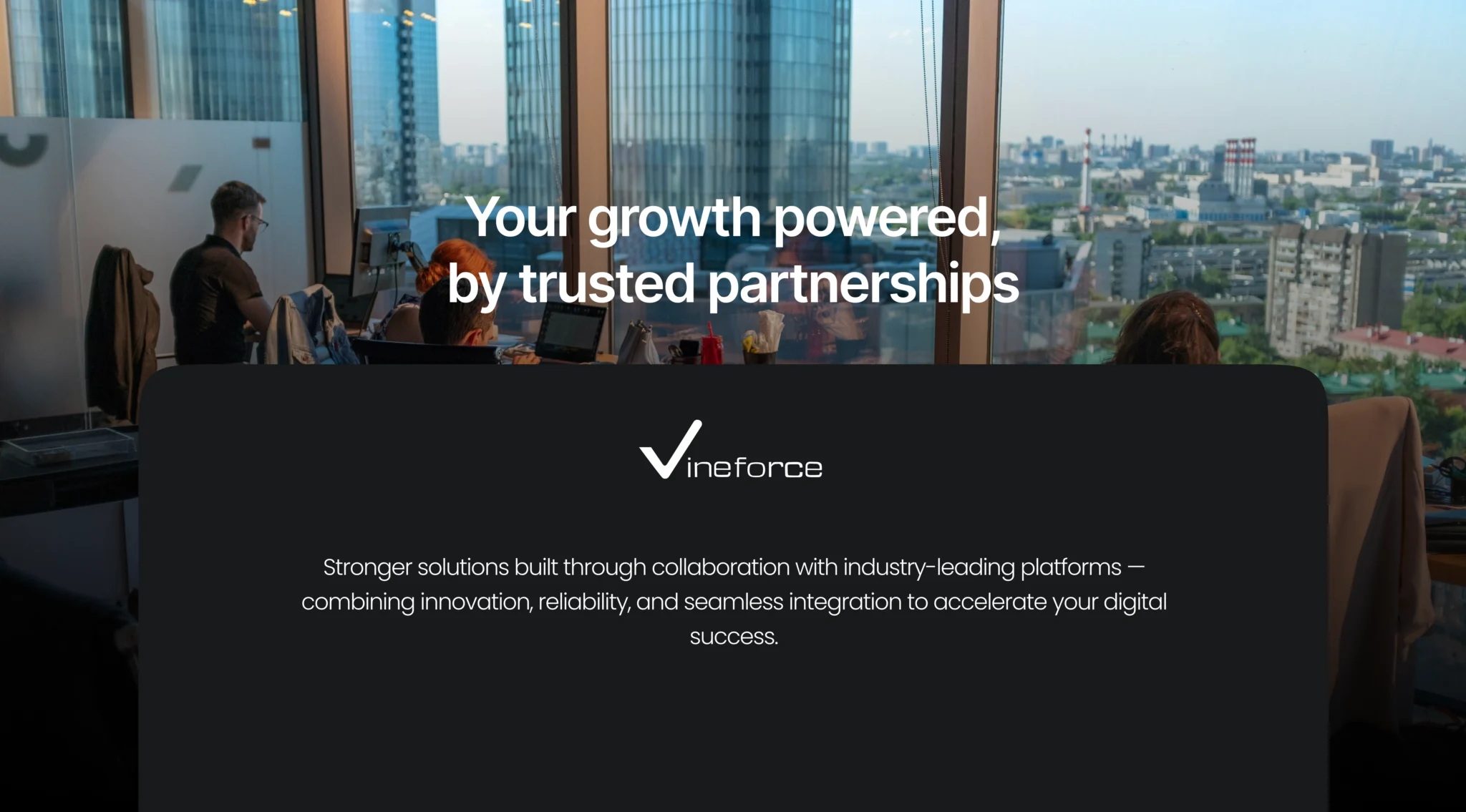 Business growth backed by trusted technology partnerships at Vineforce