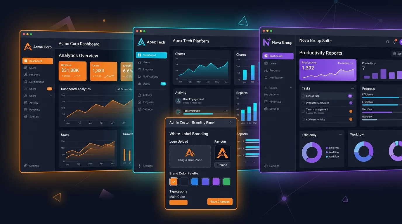 Vineforce Teams enterprise management dashboard