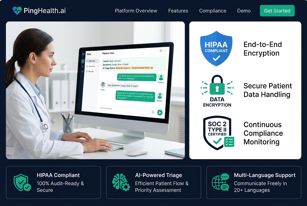 Why Vineforce Built PingHealth with HIPAA Compliance and AI Architecture
