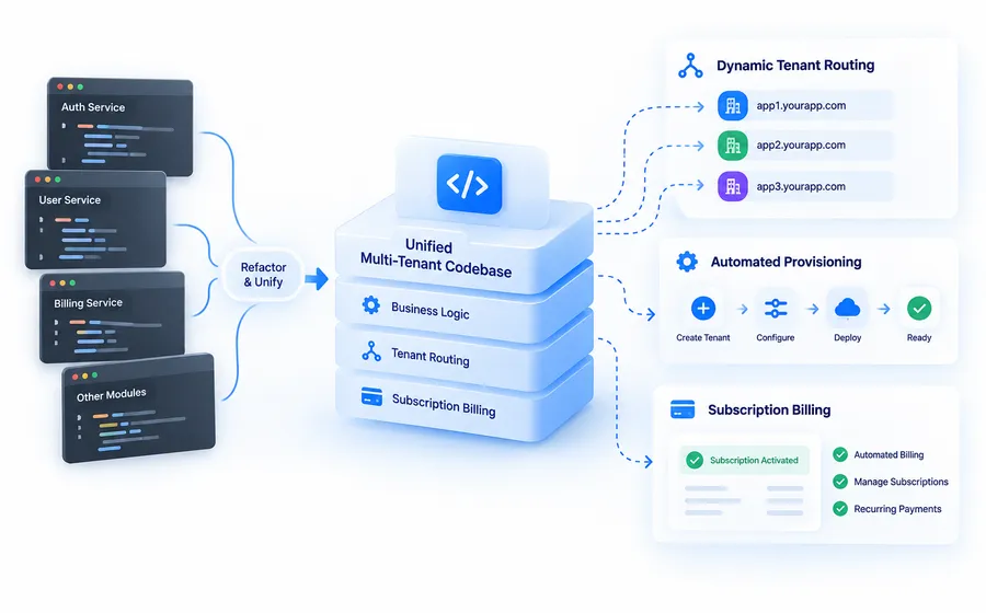 Unifying Codebases & Automated Provisioning