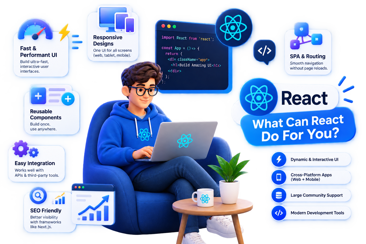 What Can a React Developer Do for You — Vineforce