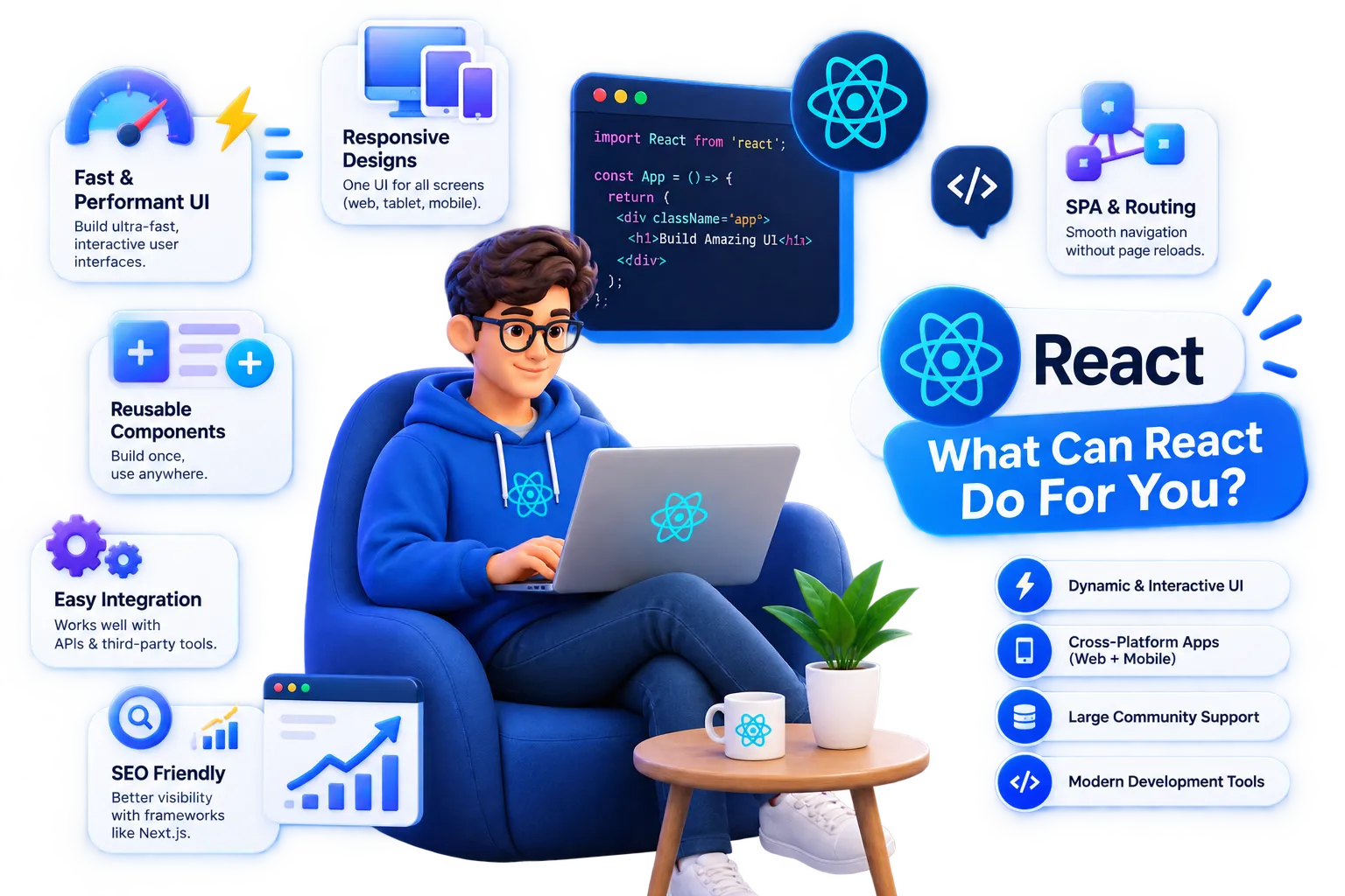 What Can a React Developer Do for You — Vineforce